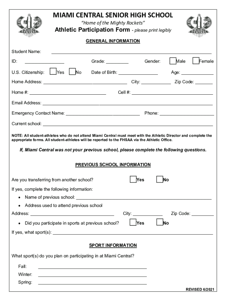 fillable-online-miami-central-senior-high-school-athletic-department