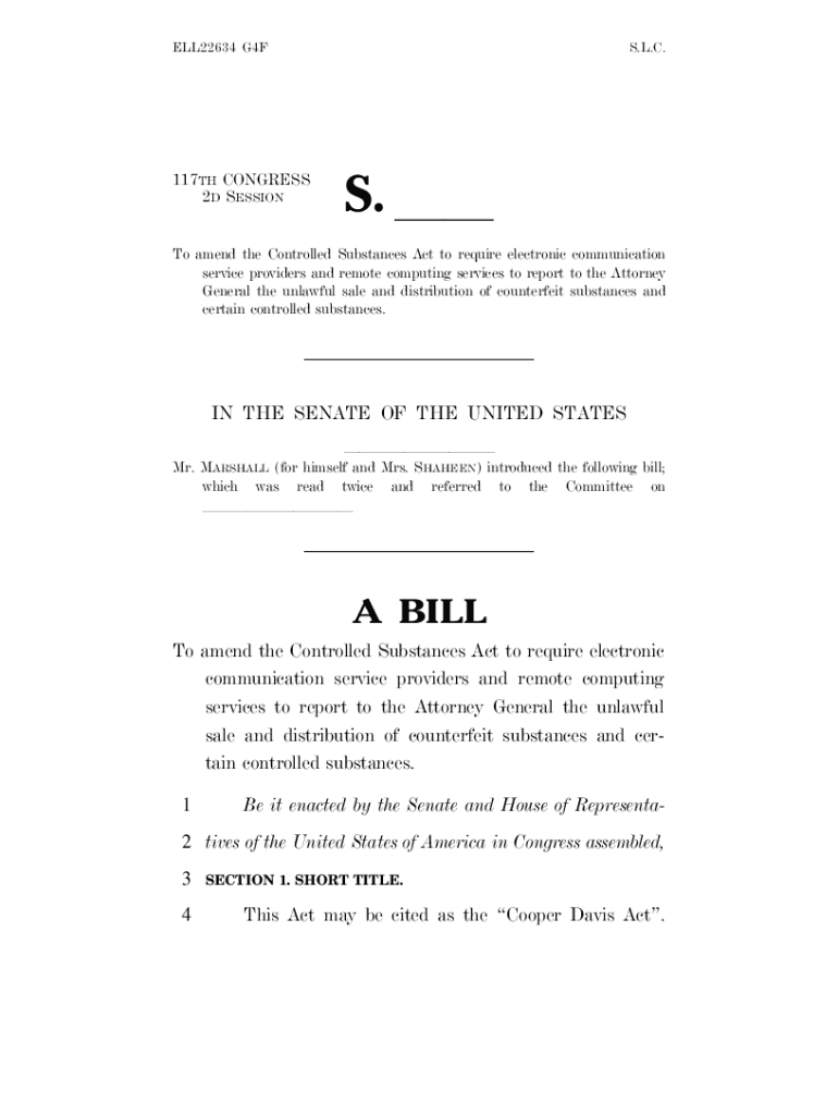Fillable Online 21 USC CHAPTER 13, SUBCHAPTER I, Part A U.S. Code Fax