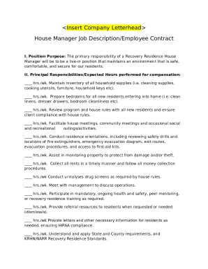 Property Manager Job Description Template Doc Template pdfFiller Property Manager Job Description Template Doc Template pdfFiller