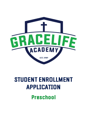 Fillable Online STUDENT ENROLLMENT APPLICATION Fax Email Print - pdfFiller