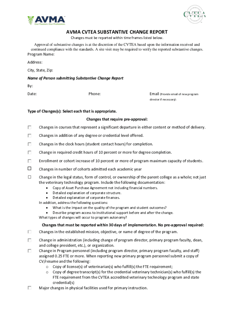 CVTEA accreditation policies and proceduresAmerican Preview on Page 1