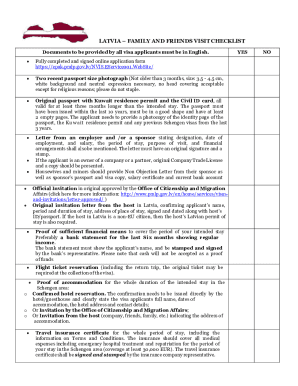 Latvia Visa Requirements and Application Guidelines
