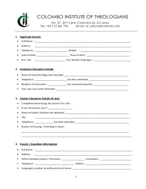 Form preview