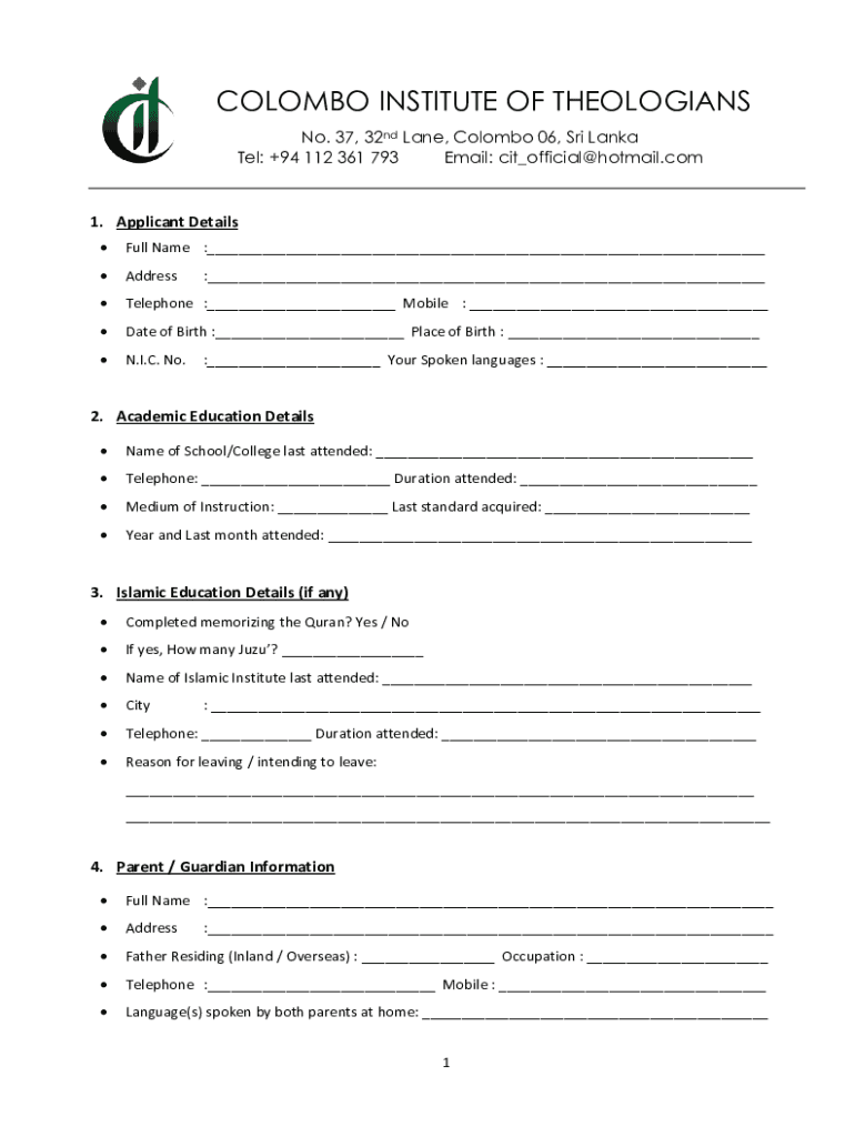 Form preview