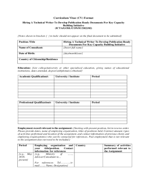Form preview