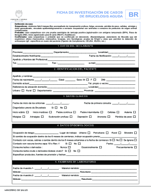 Ficha de investigacin de casos de Brucelosis Aguda.cdr