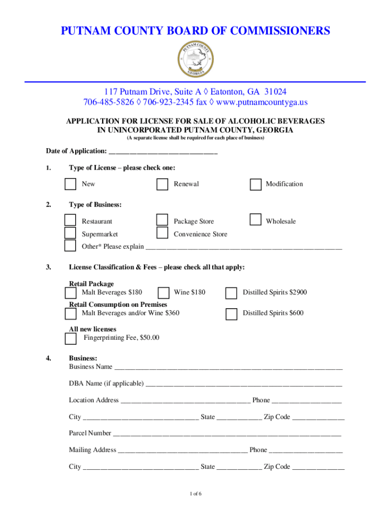 Fillable Online Licenses by County Alcoholic Beverage Control CA