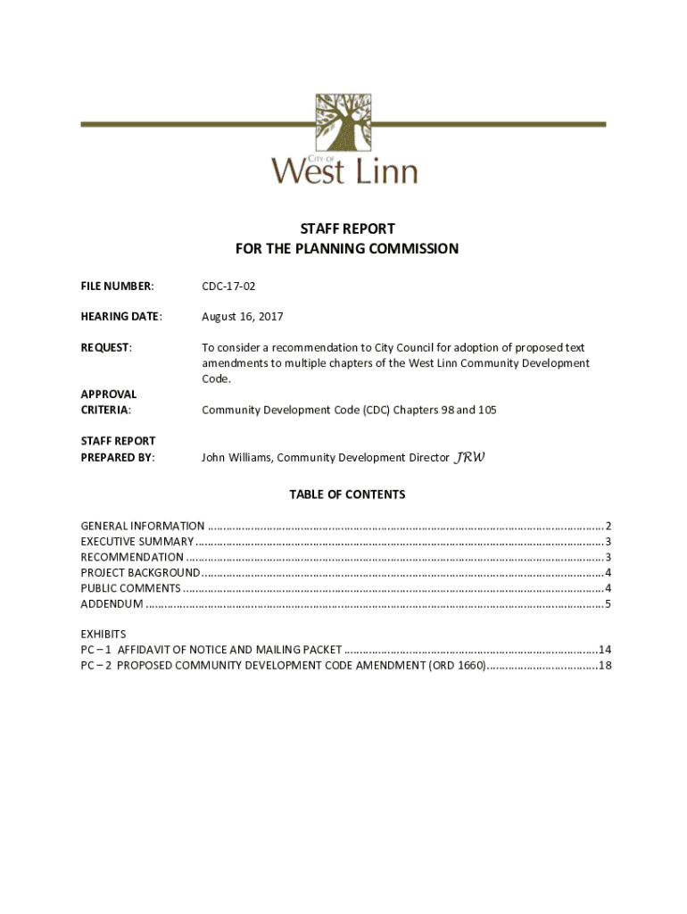 Fillable Online StaffReportTemplateHousingElementAdoption Fax