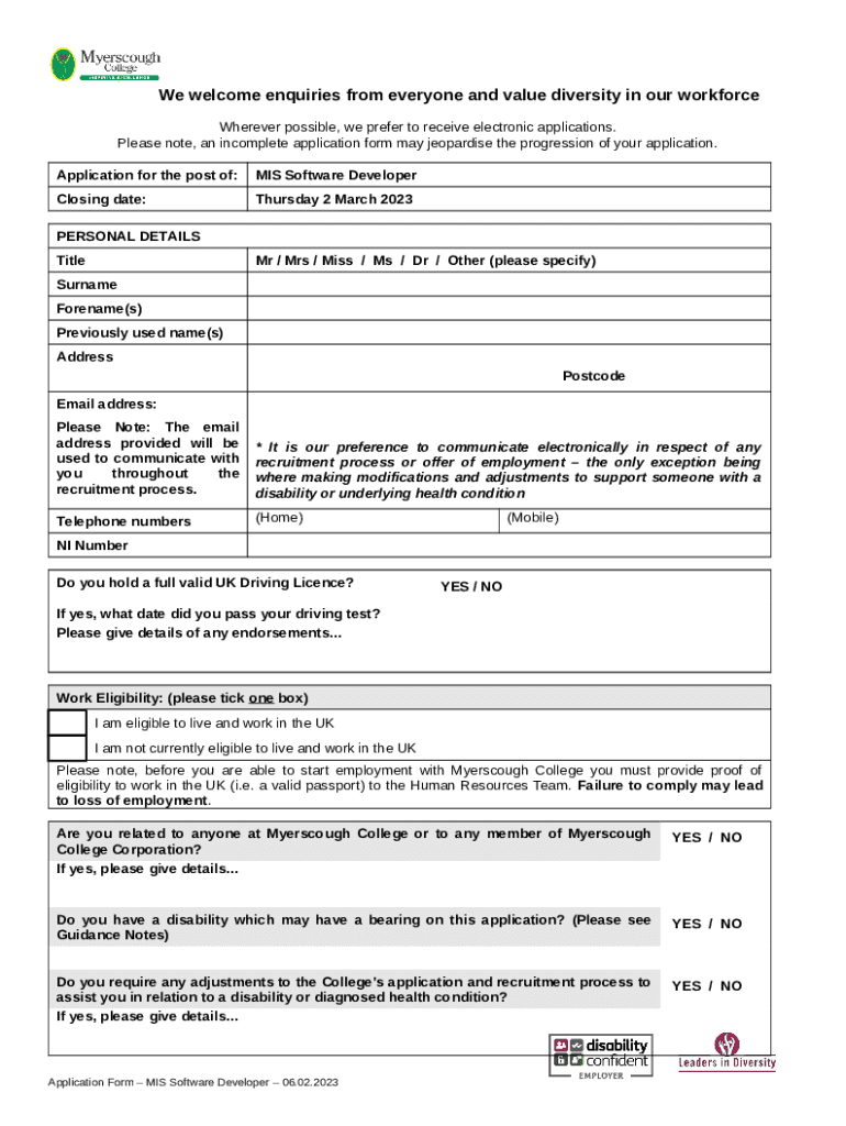 Form preview