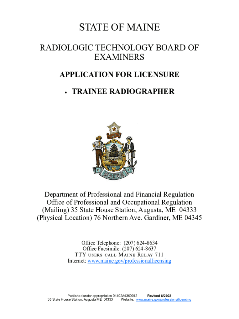 Fillable Online ASRT Individual State Licensure Information Fax Email