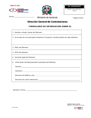Trminos de Referencia para la Contratacin de Servicios ...