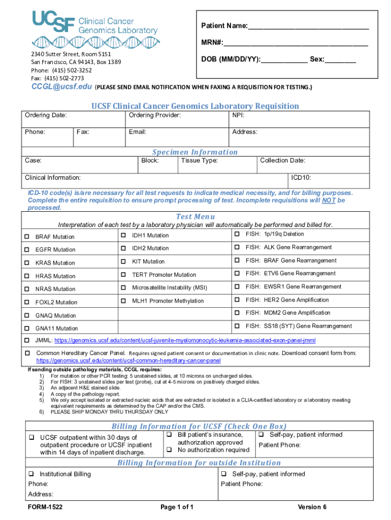 Fillable Online Medical Record numberIndicate if patient is pa Fax