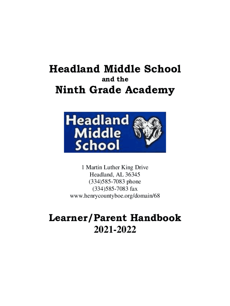 Fillable Online Headland Middle School / HMS Home Henry Co School