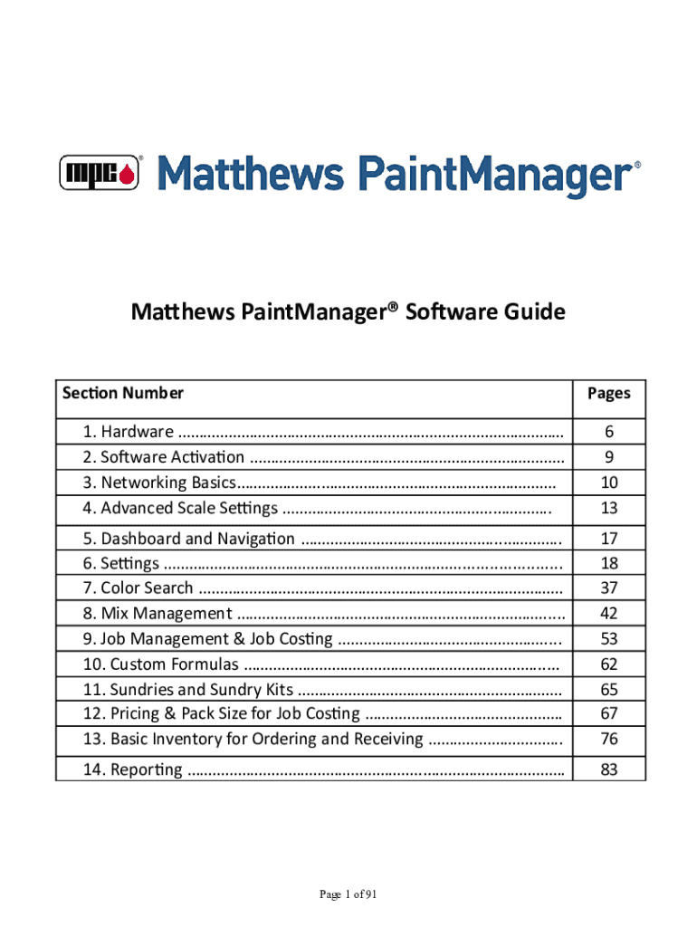 Fillable Online Connect XI Converting to PPG's PaintManager XI