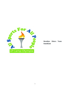 Lake County East End Otters Swim Team Handbook