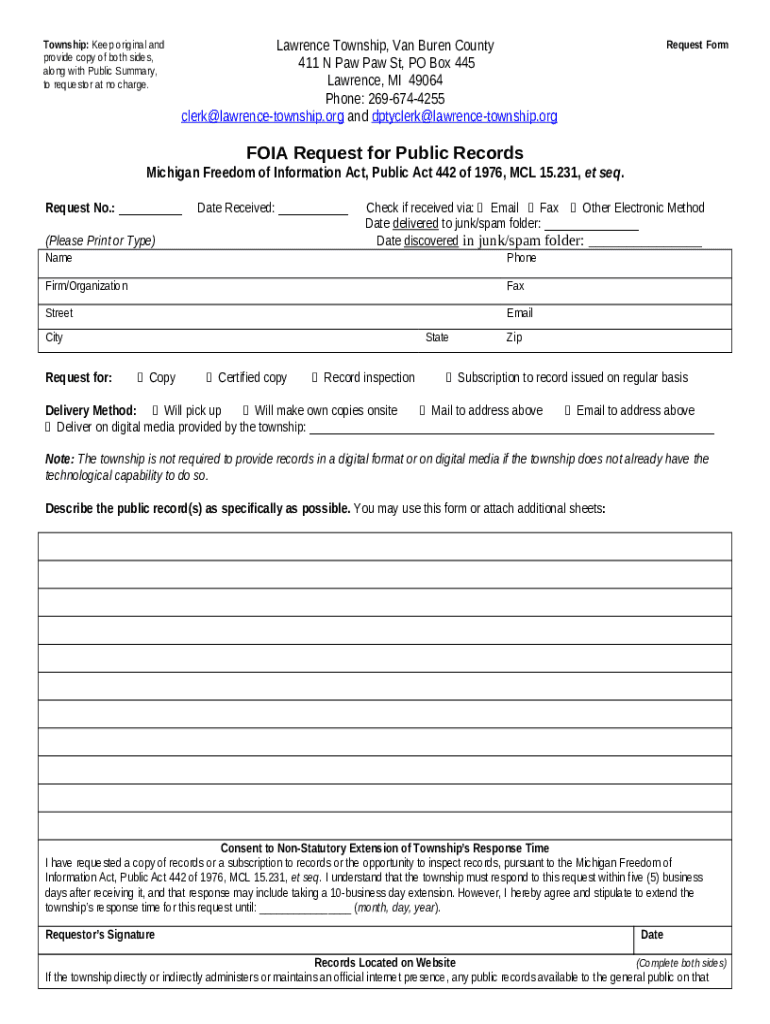 Lawrence Township MI Cities and Towns in the United States Doc