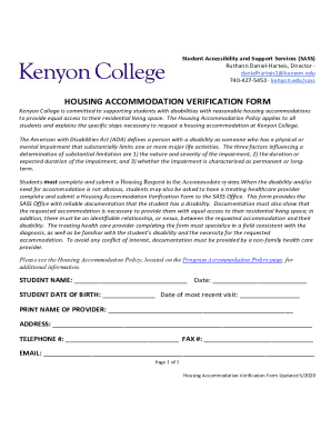 Student Accessibility and Support Services - Kenyon College