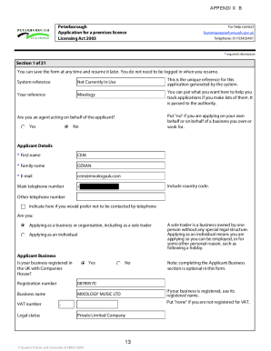 Form preview