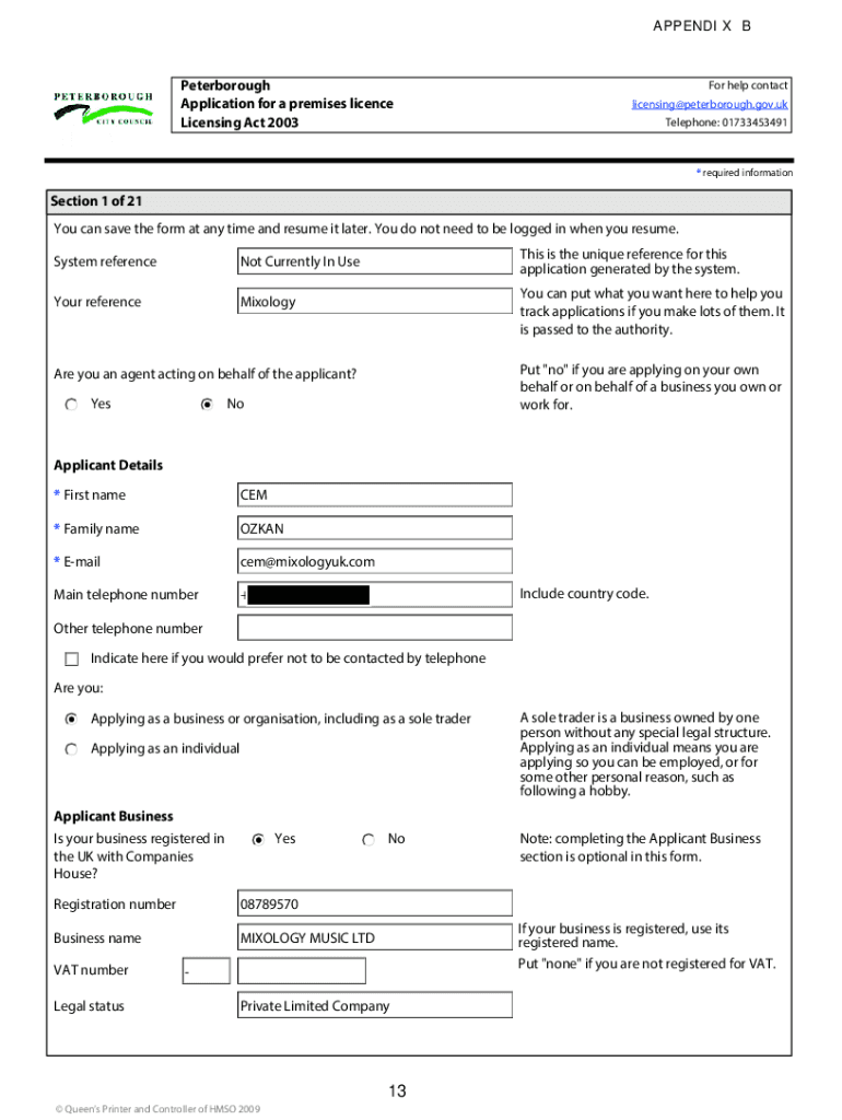 Form preview
