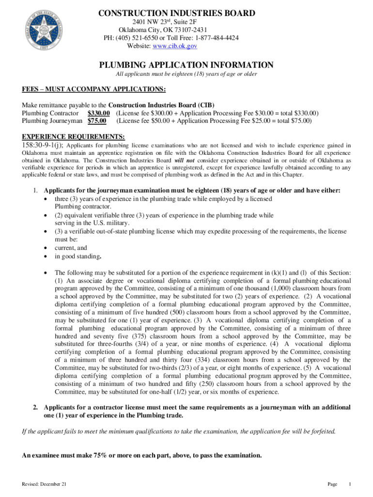 Fillable Online Construction Industries Board Fax Email Print pdfFiller