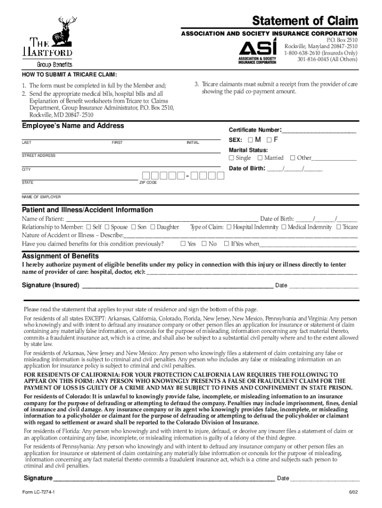 Fillable Online HOW TO FILE A TRICARE SUPPLEMENT CLAIM Fax Email Print