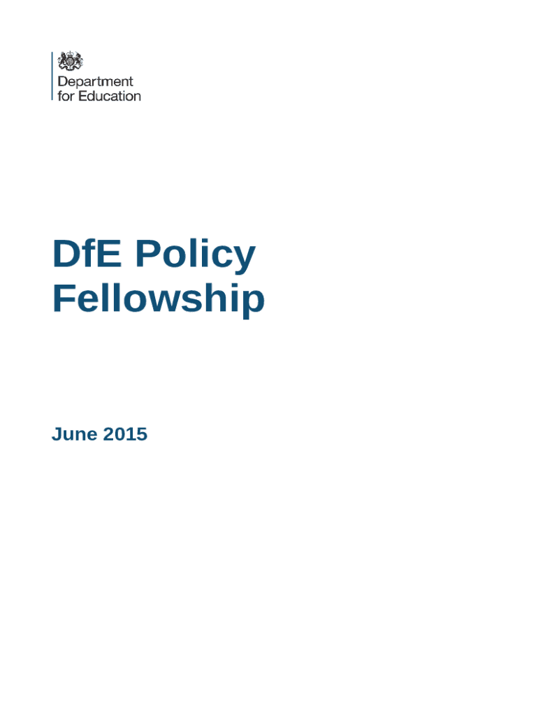 HARP Clinical Research Fellowship Application Guidance Doc Template