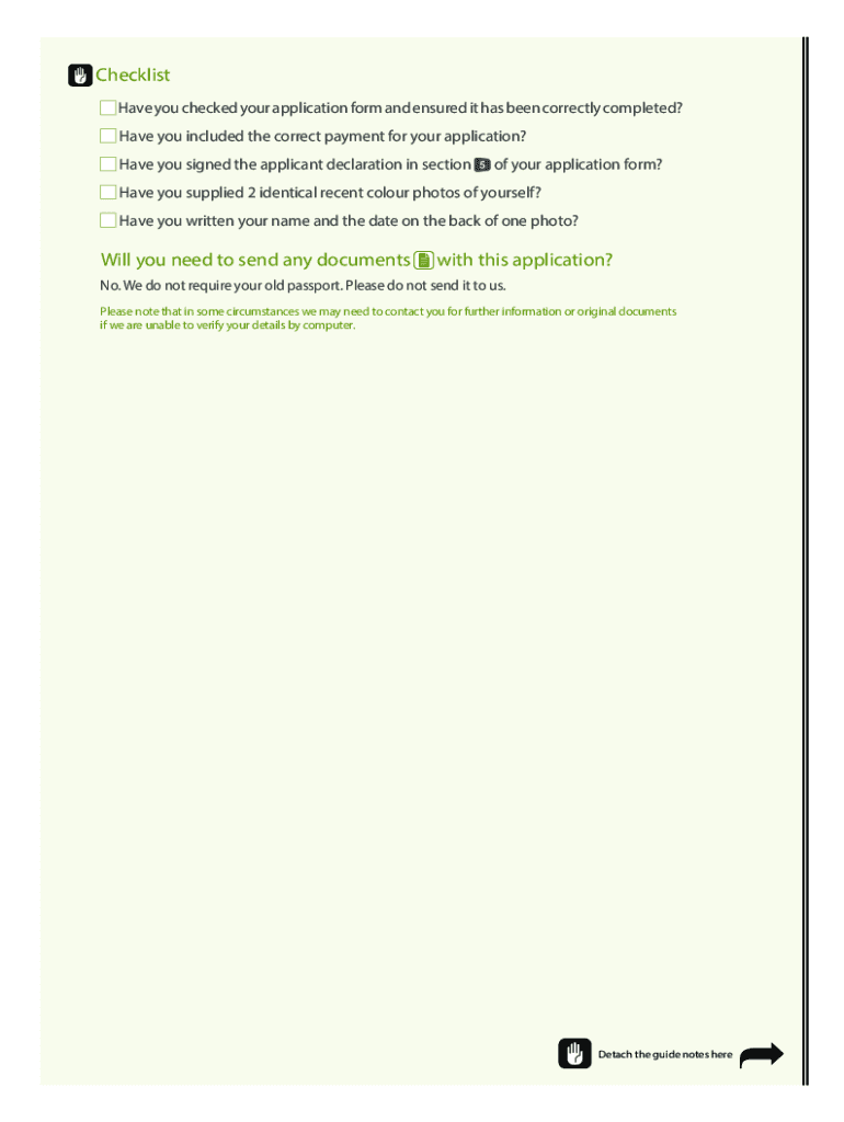 new zealand passport renewal form Preview on Page 1
