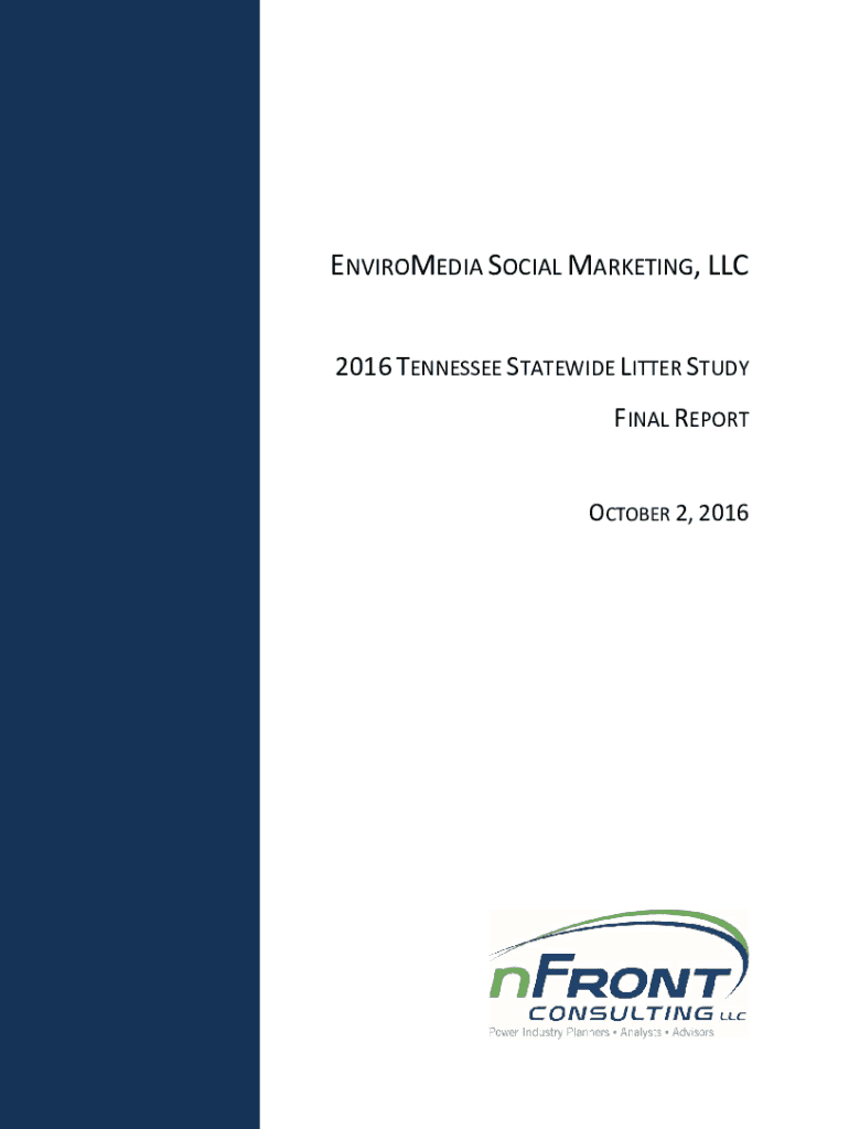 Fillable Online Tab 6 Comprehensive Litter Review Report Fax Email Print pdfFiller