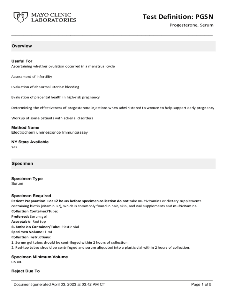 Fillable Online What is Day 21 Fertility Testing and Why Is It
