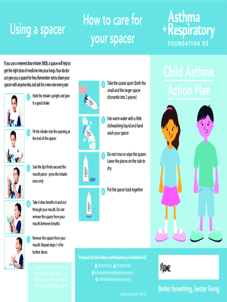 Fillable Online How to use a Standard MDI (puffer) and Spacer Fax Email