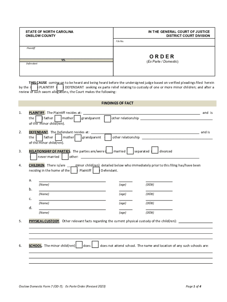 50B-2 Institution of civil action; motion for emergency relief Preview on Page 1