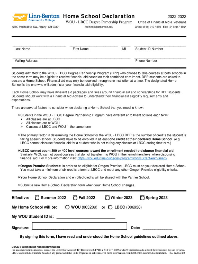 Fillable Online LinnBenton Community College DirectDial Phone