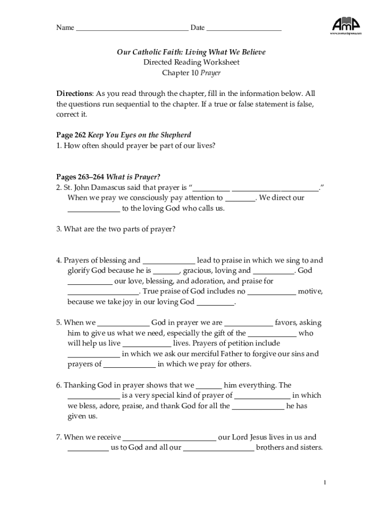 Fillable Online Directed Reading Worksheet Chapter 10 Fax Email Print Fillable Online Directed Reading Worksheet Chapter 10 Fax Email Print