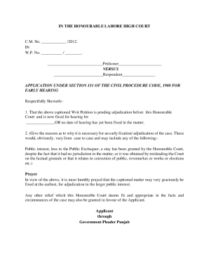 Fillable Online Affidavit for Petition of Restoration of dismissed ...
