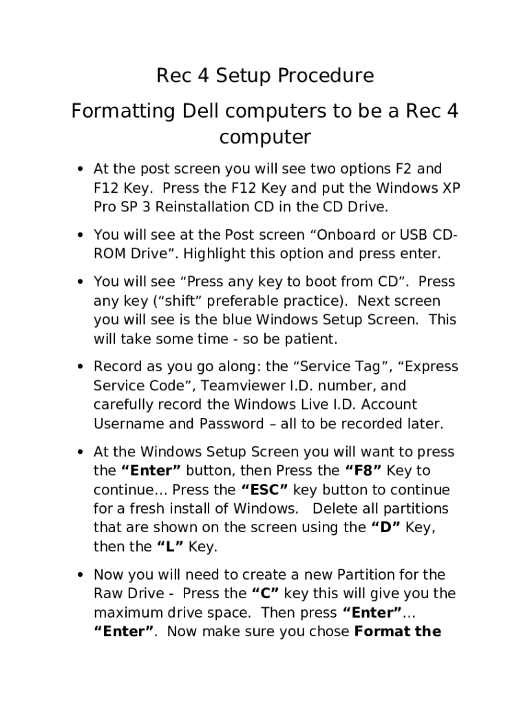 Form preview
