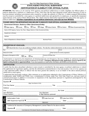 NYS DMV Forms - NY Tag &amp;amp; Title