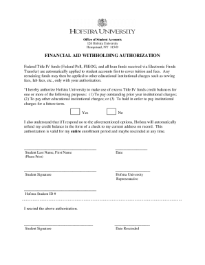 Fillable Online Title IV Authorization Form for Parents Fax Email Print ...