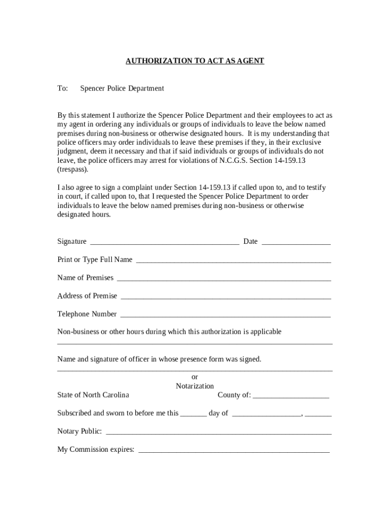 East Spencer Police Department has only one staffer Doc Template