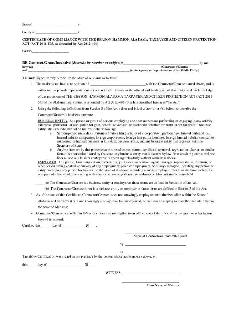 Fillable Online Alabama contract review committee Fill out & sign