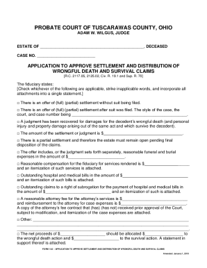 probate court of tuscarawas county, ohio