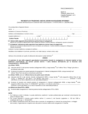 Istruzioni per la compilazione dei modelli e l'invio della ...