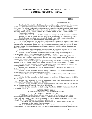 by Brad Quigley (via Zoom), Chairman