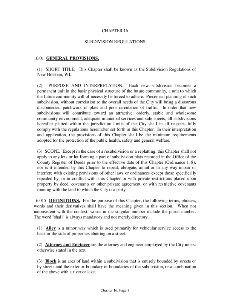 Fillable Online City of New Holstein Comprehensive Plan Update 2040 Fax