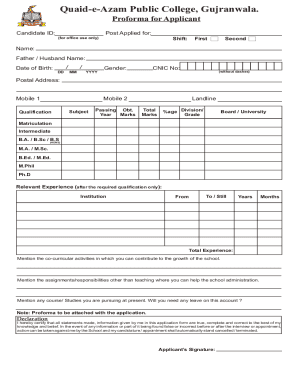 Form preview
