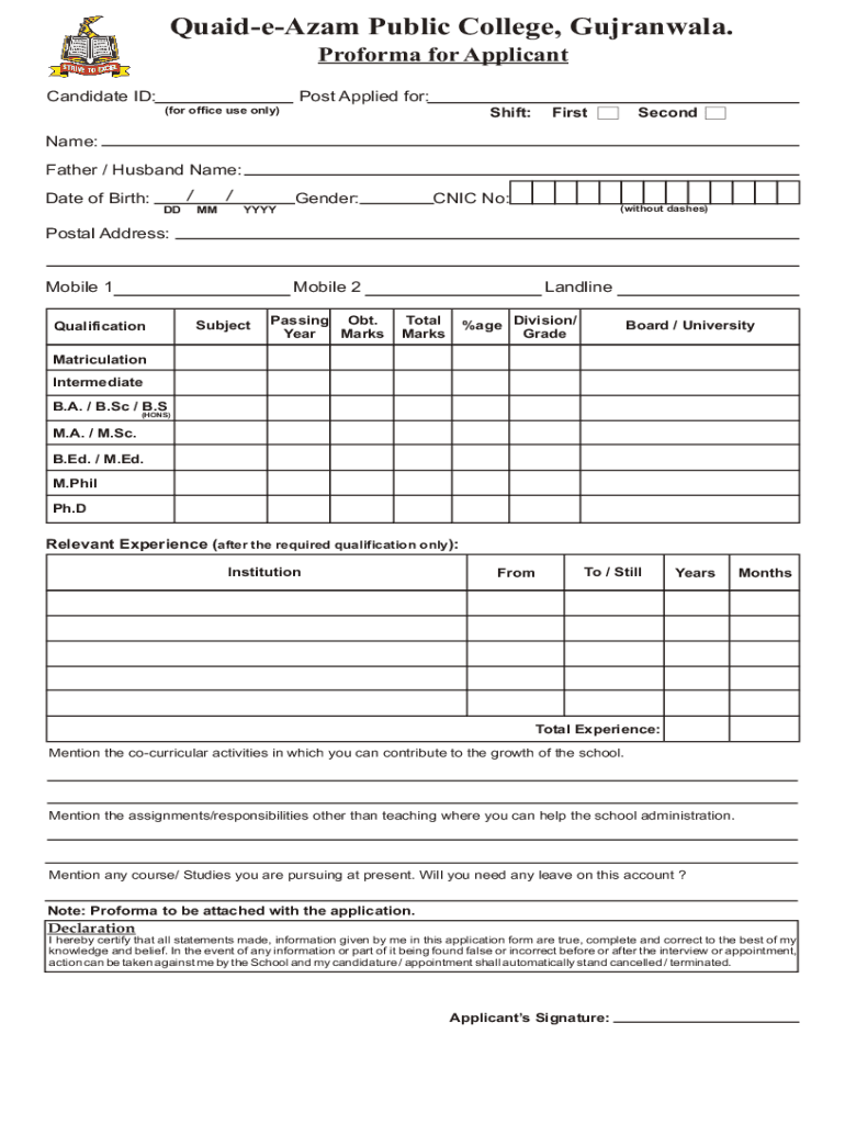 Form preview