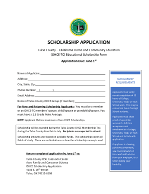 Fillable Online Oklahoma Home and Community Education Educational ...