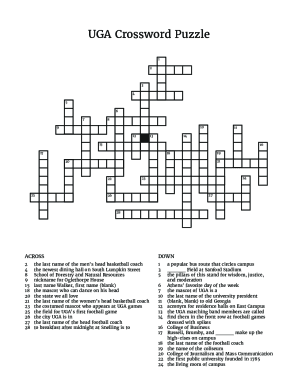 Fillable Online Wall Street Journal Puzzles and Crosswords Fax Email ...