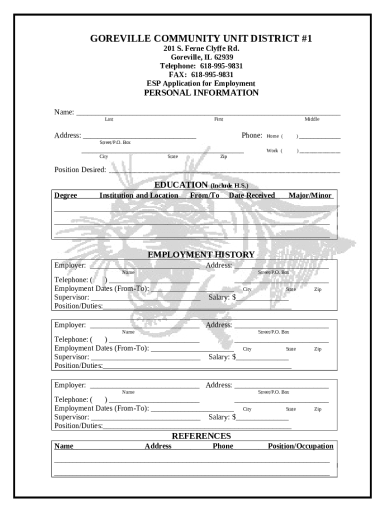 Goreville Community Unit School District 1 Illinois il01904124