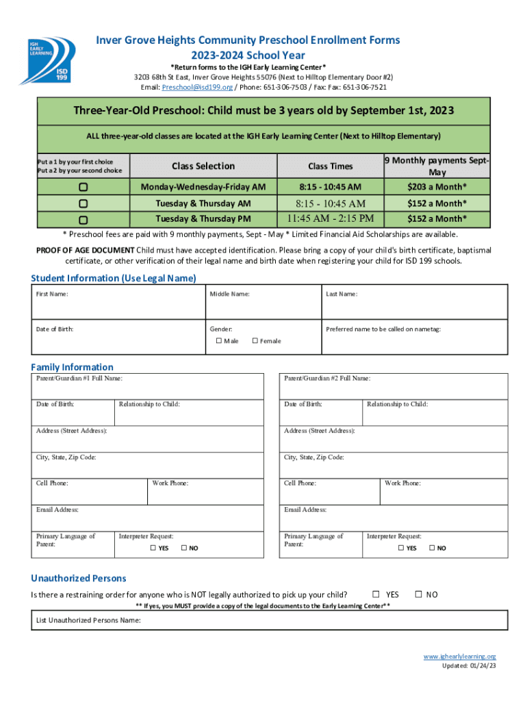 Form preview