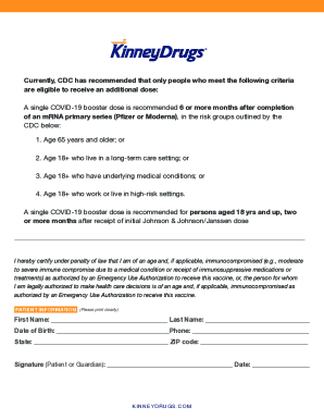 COVID-19 Booster Dose Certification Form